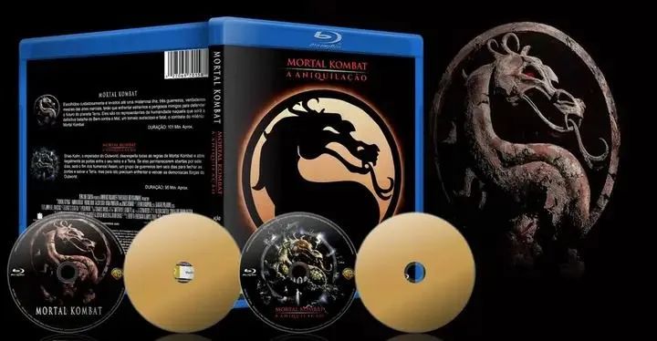 MORTAL KOMBAT 1 E 2 (1995-1997) BLU-RAY - Foto 4