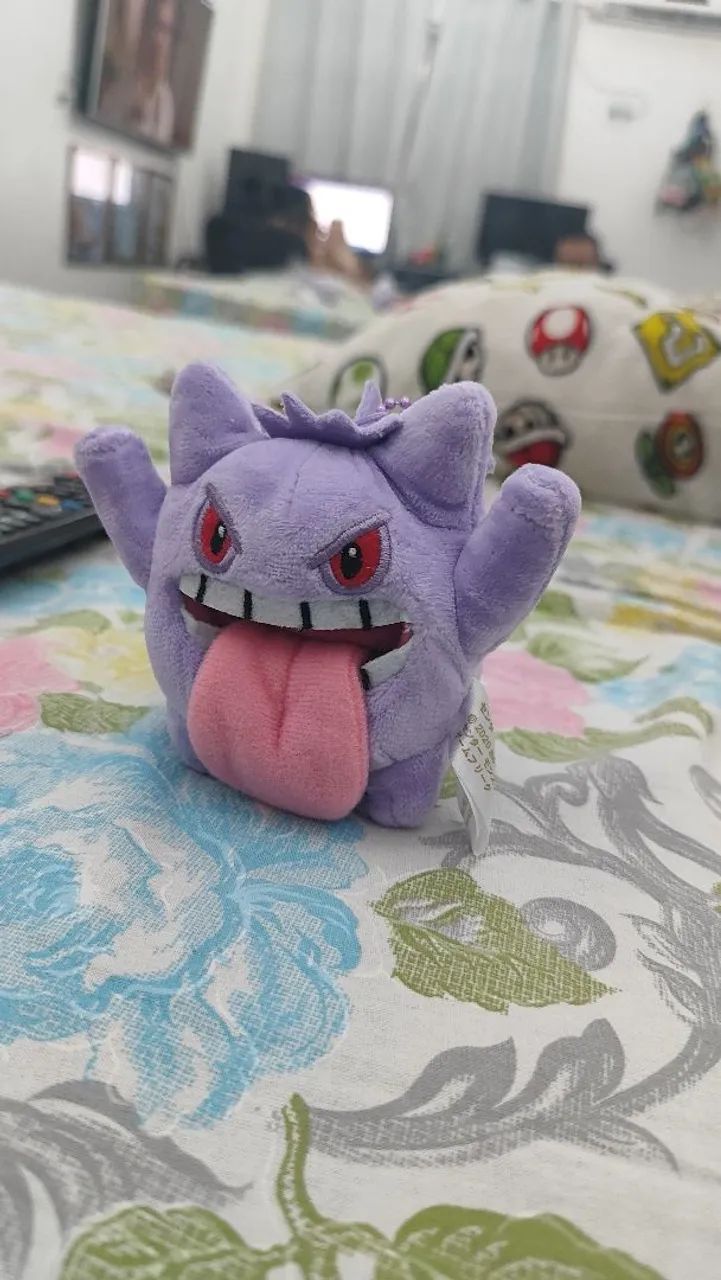 Pokemong Gengar chaveiro pelucia  - Foto 2
