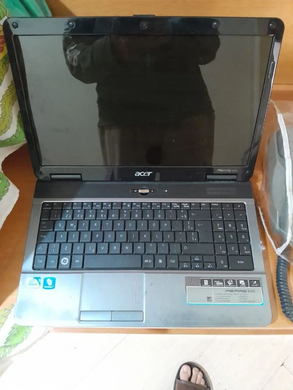 Laptop acer com defeito 