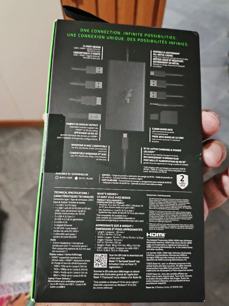 RAZER DOCKSTATION C - Foto 3