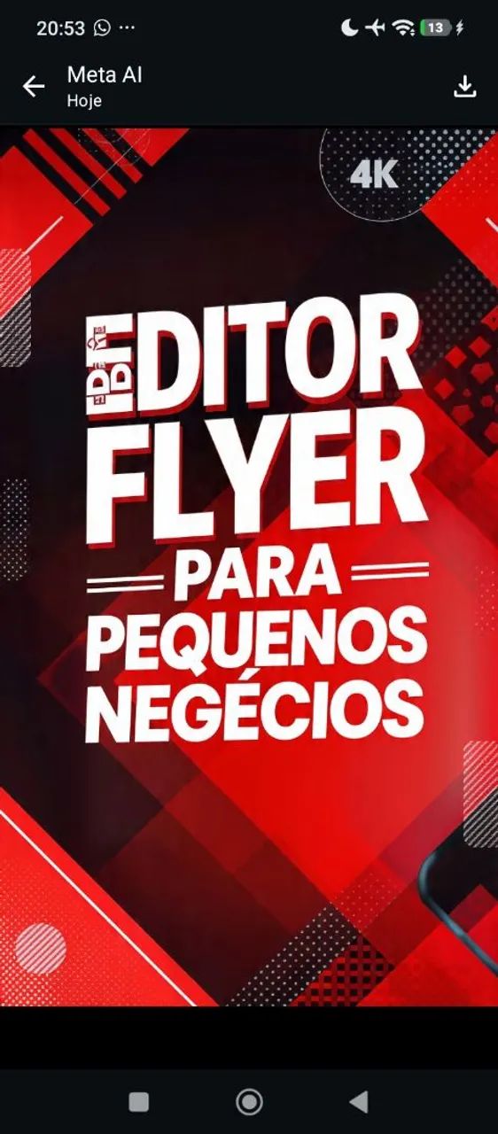 Flyer ou banner profissionais 