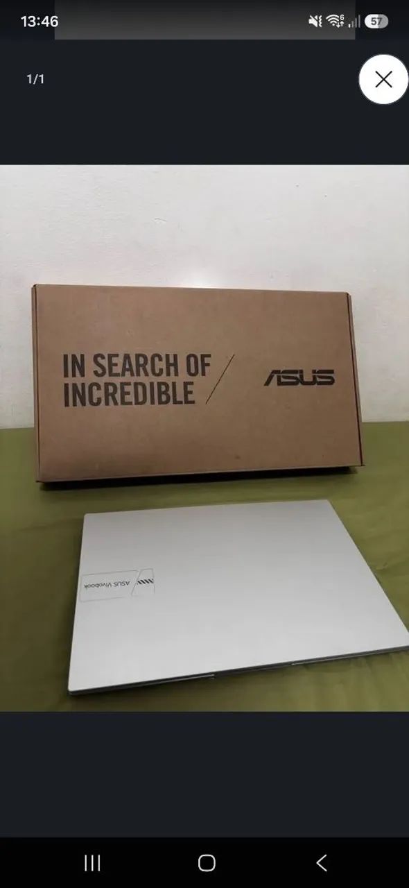 Asus vivobook 16 processador i7 16gb ram