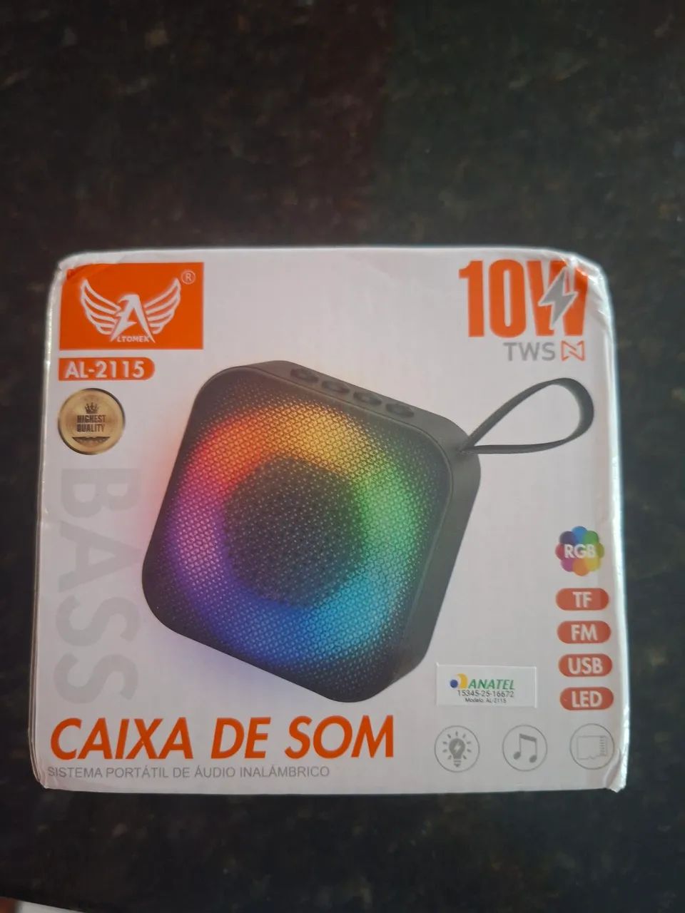 CAIXA DE SOM PORTÁTIL 