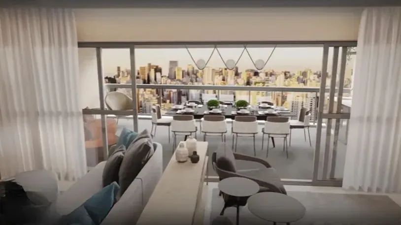 Apartamento para venda em Brooklin com 3 quartos, sendo 3 suítes , 180m² - Foto 4
