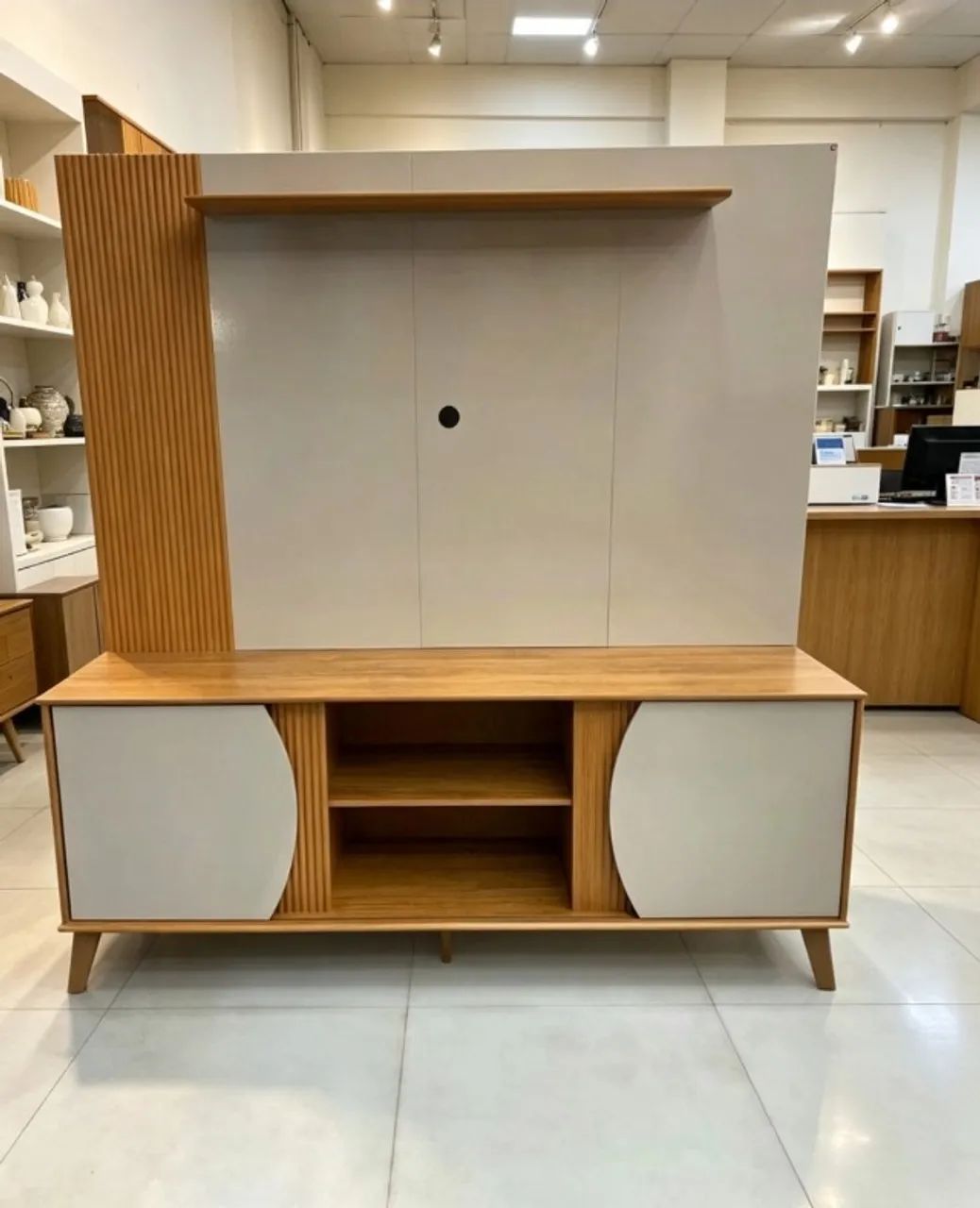 Rack Com Painel (Entrega Rápida Produto Novo)