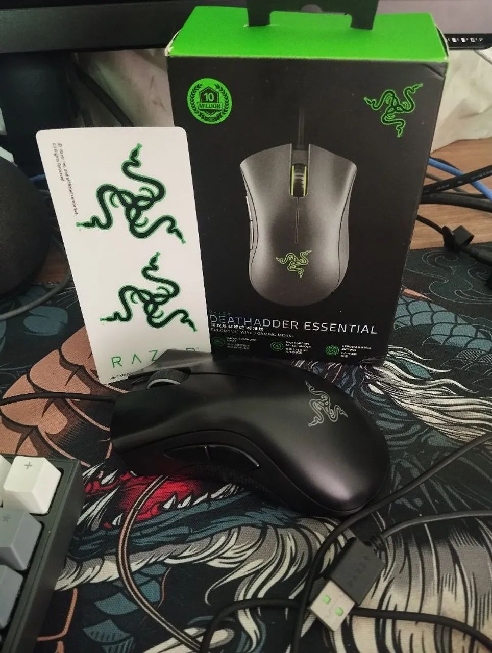 Mouse Razer Deathadder Essential (usado)
