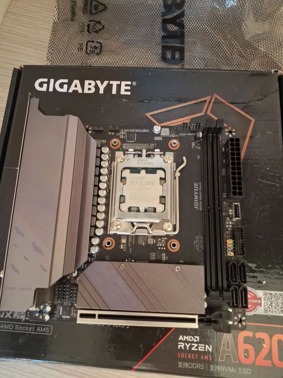 Kit Ryzen 9 7950x + b650i ITX - Foto 2