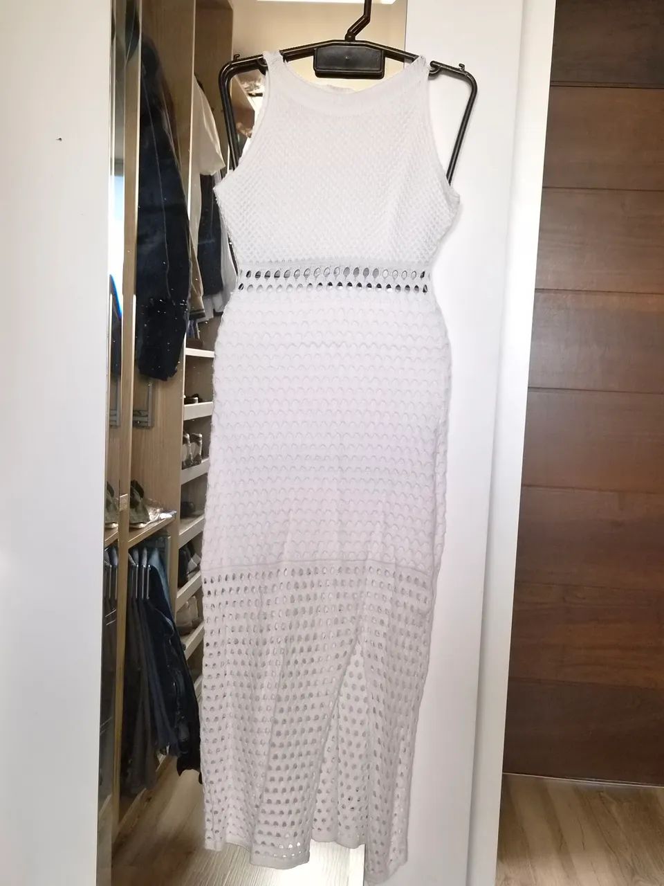 Vestido branco modal
