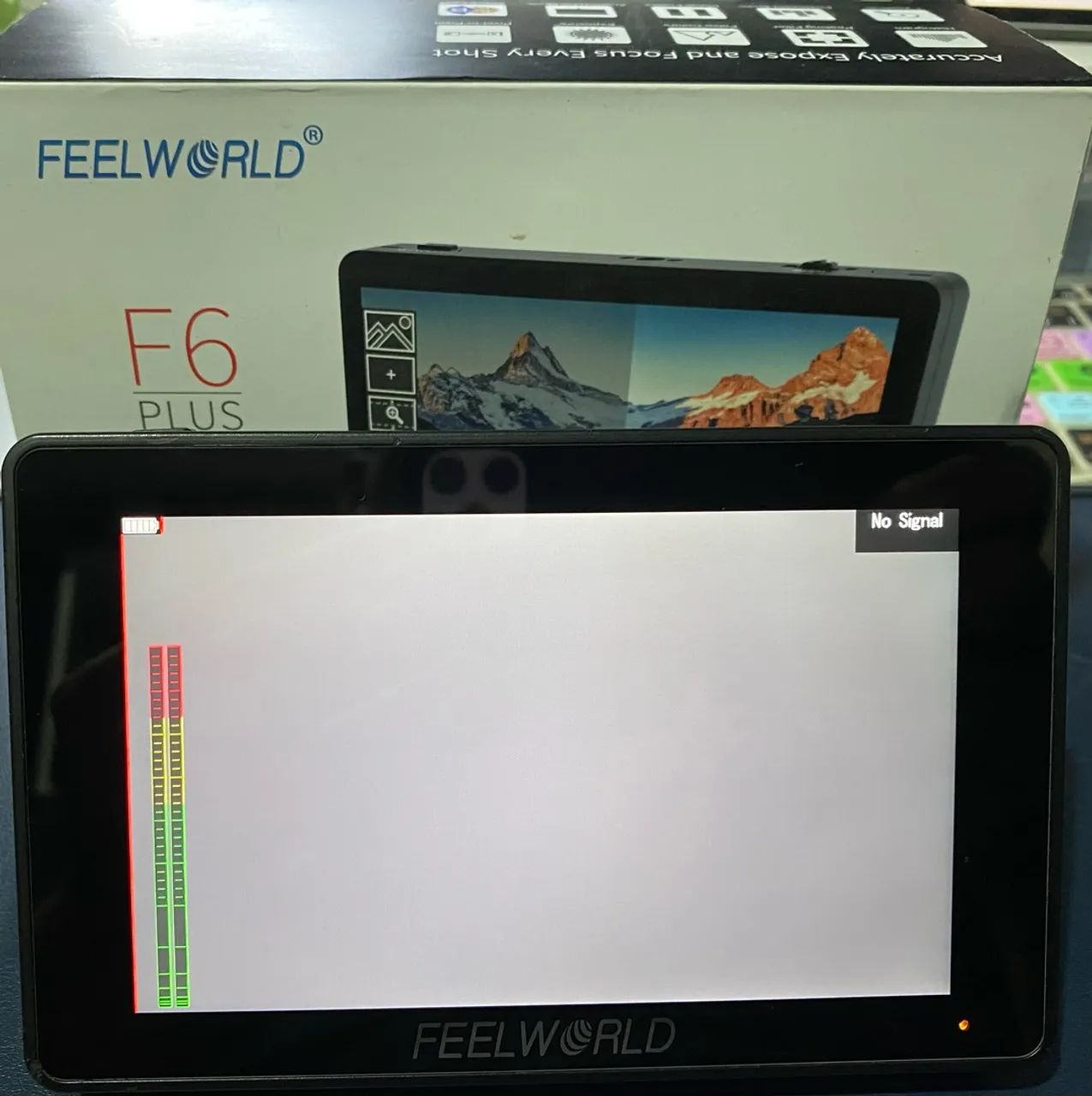 Monitor de vídeo hdmi F6 Plus Feelword  - Foto 5