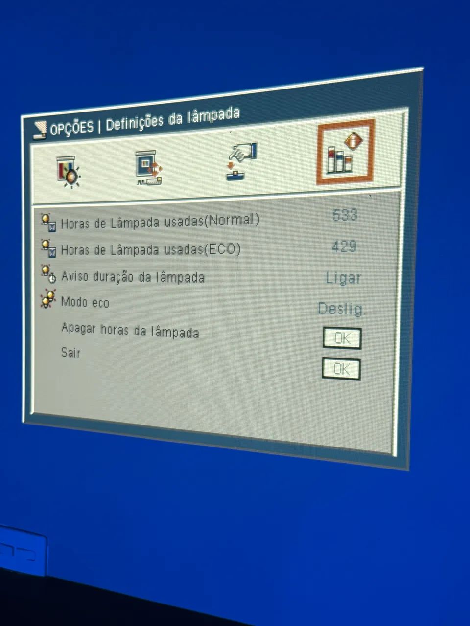 Projetor LG BE325-SP em ótimo estado - Imagem excelente e potente - Foto 3