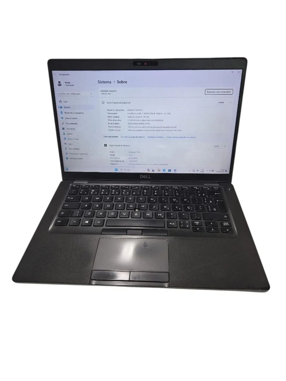 Notebook Dell Latitude 5400 i7 8th