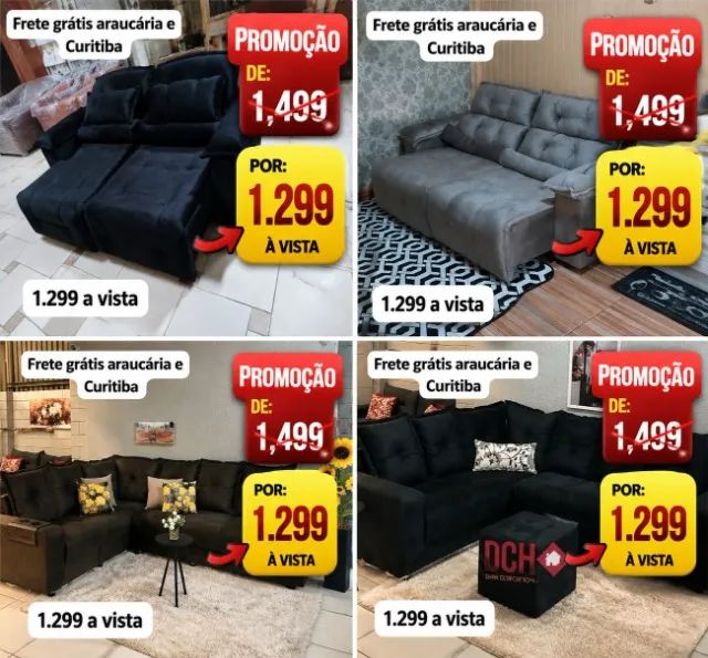 ? Oferta Imperdível: Sofá Retrátil e Reclinável! - Foto 2