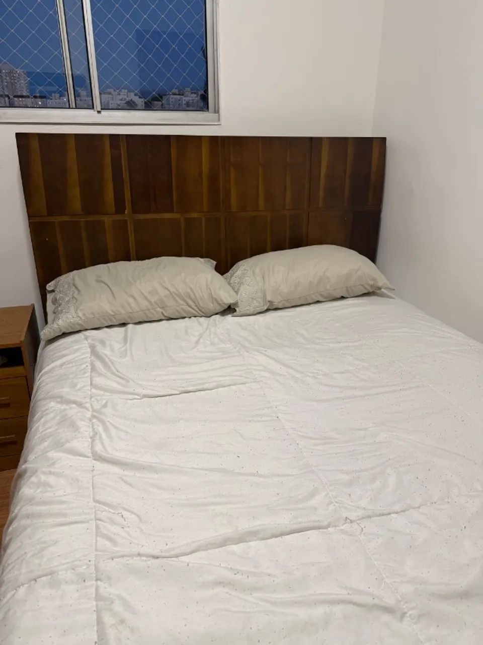 Vendo Cama Casal em madeira  - Foto 2