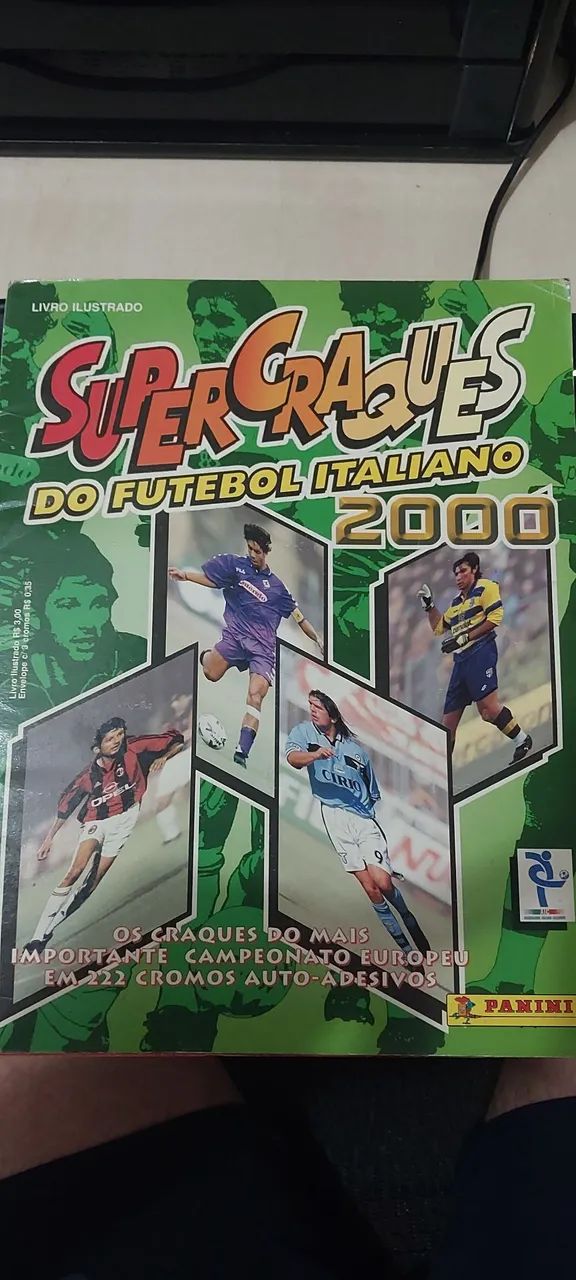 Álbum Figurinhas Super Craques 2000