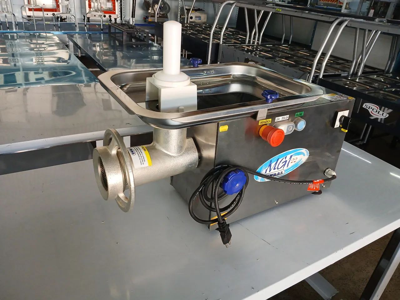 Moedor De Carne Gural Boca 22 220v Monofásico  - Foto 2