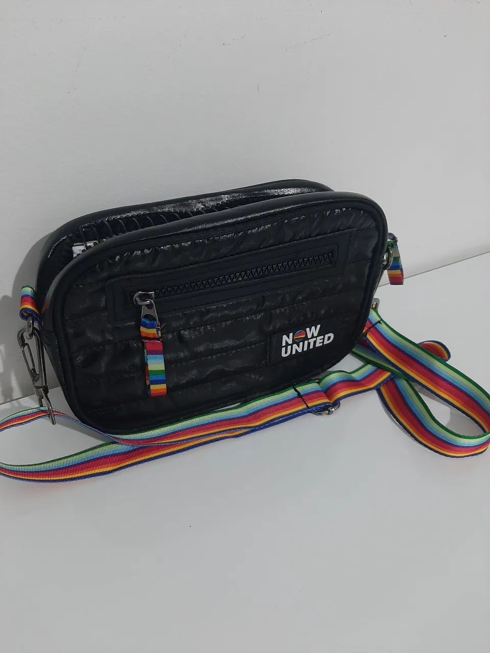 Bolsa transversal com alça ajustável Now United - Foto 3