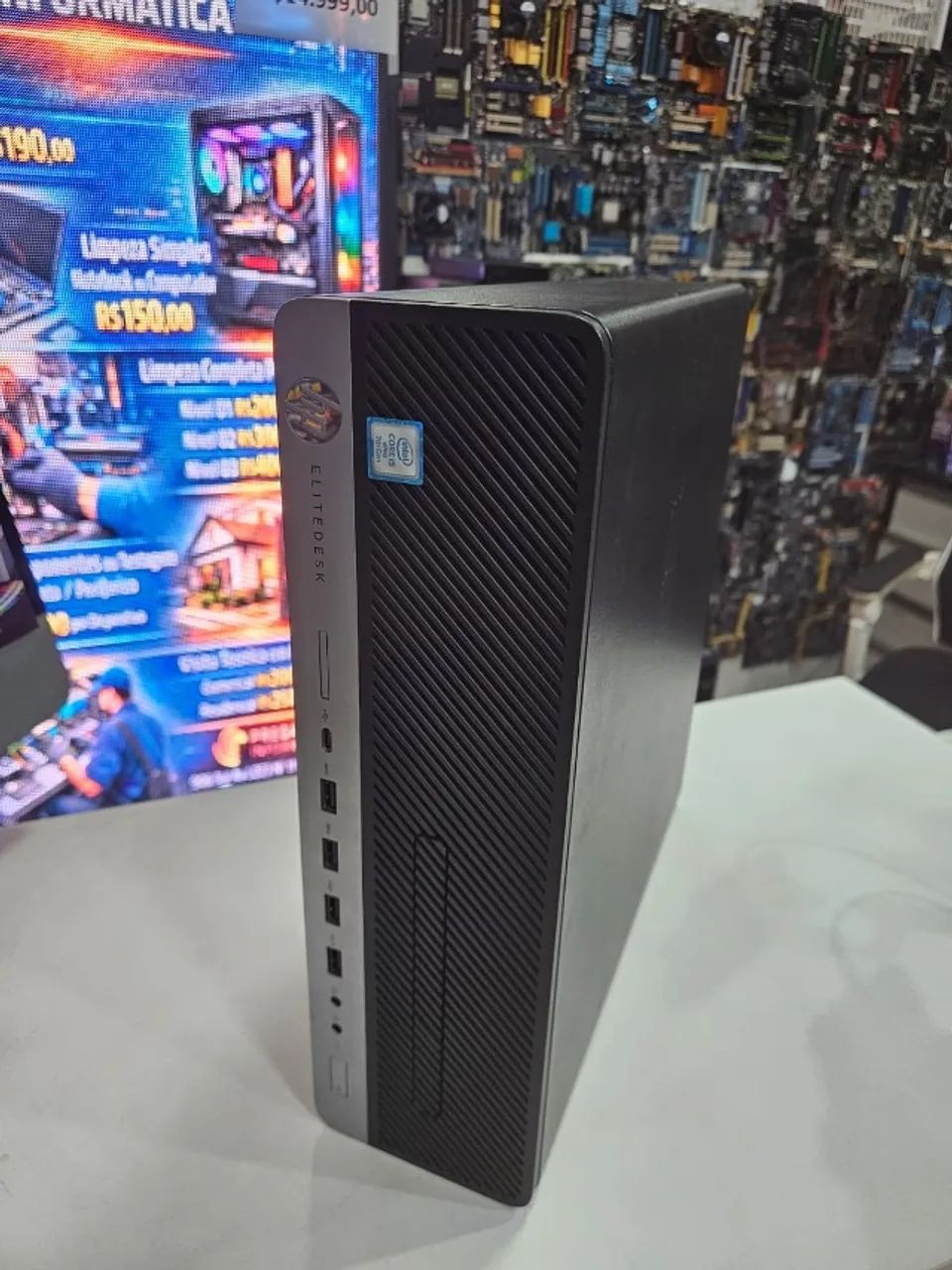 Computador HP Elitedesk Intel core i5 7th - Foto 2
