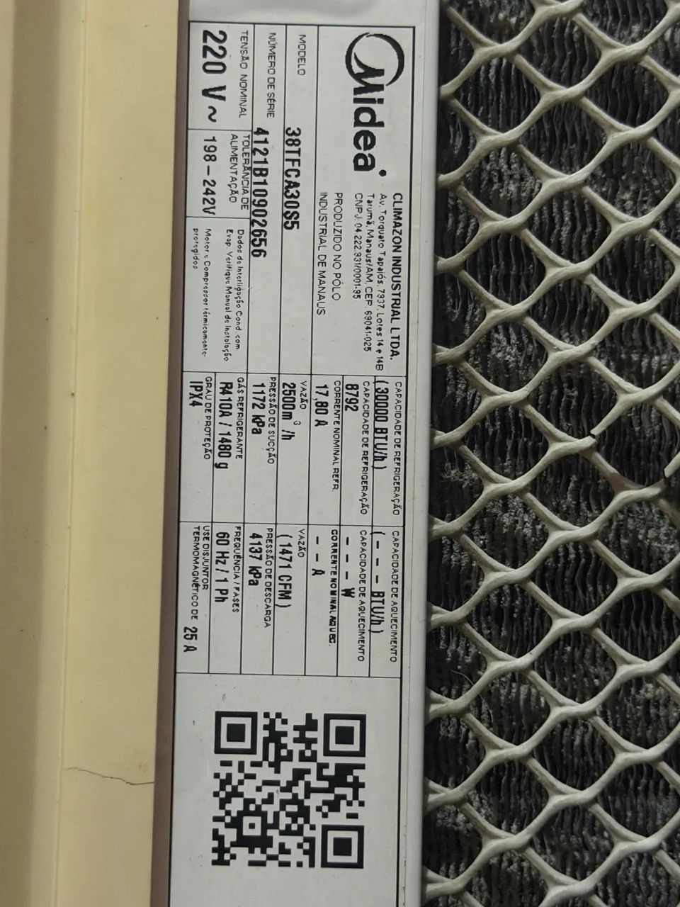 Ar condicionado Midea 30000 btus - Foto 3