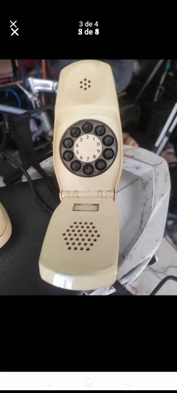Telefone antigo italiano, modelo bizorrinho. - Foto 2