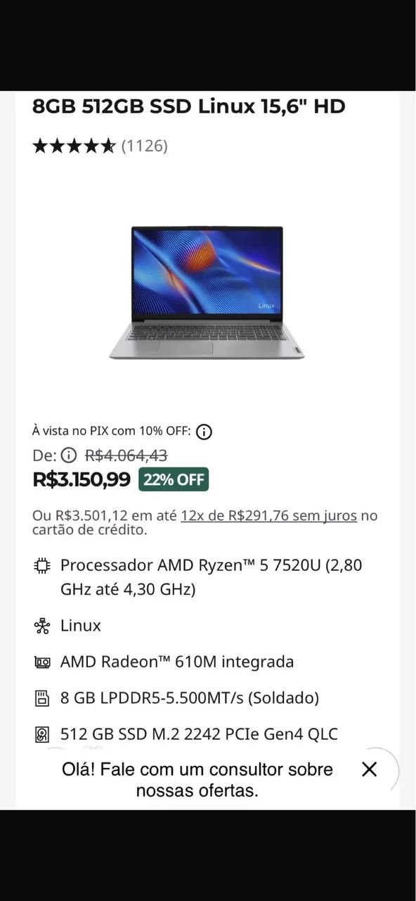 Notebook Lenovo - Foto 2