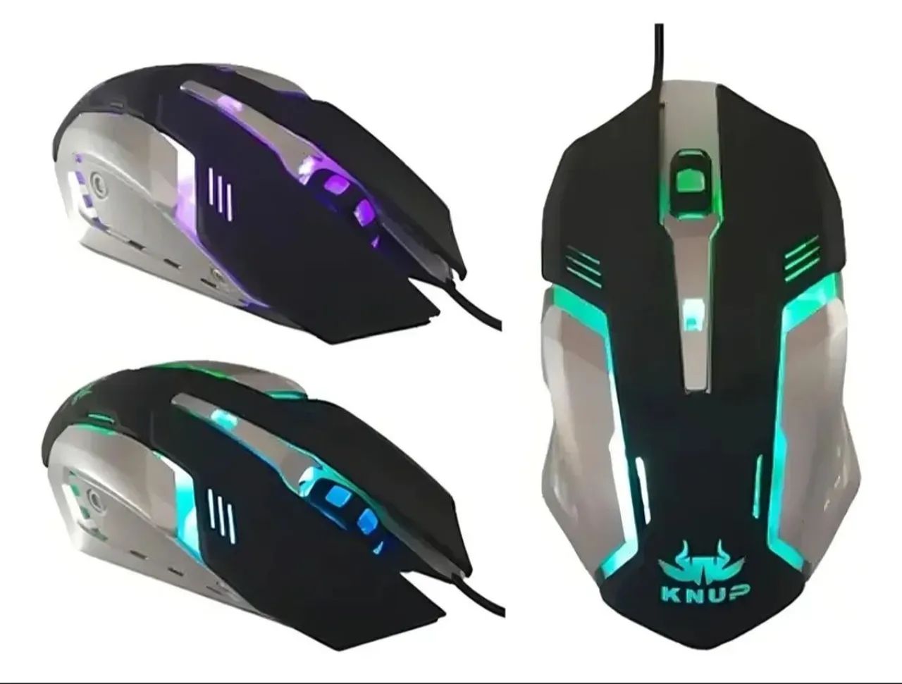 Teclado kit Gamer iluminação led - Foto 3