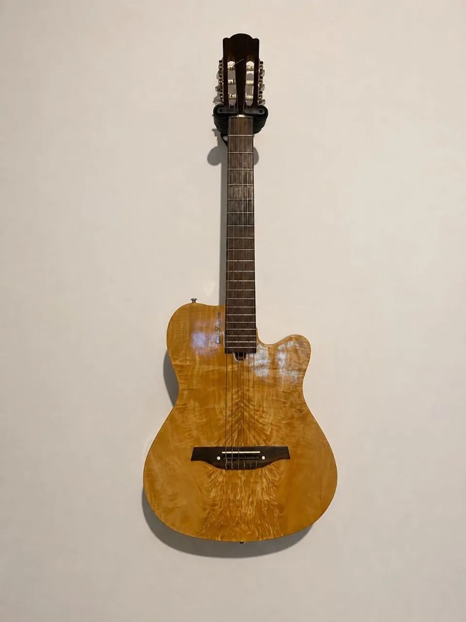 Violão Híbrido de Luthier (como Godin Multiac) - Foto 2