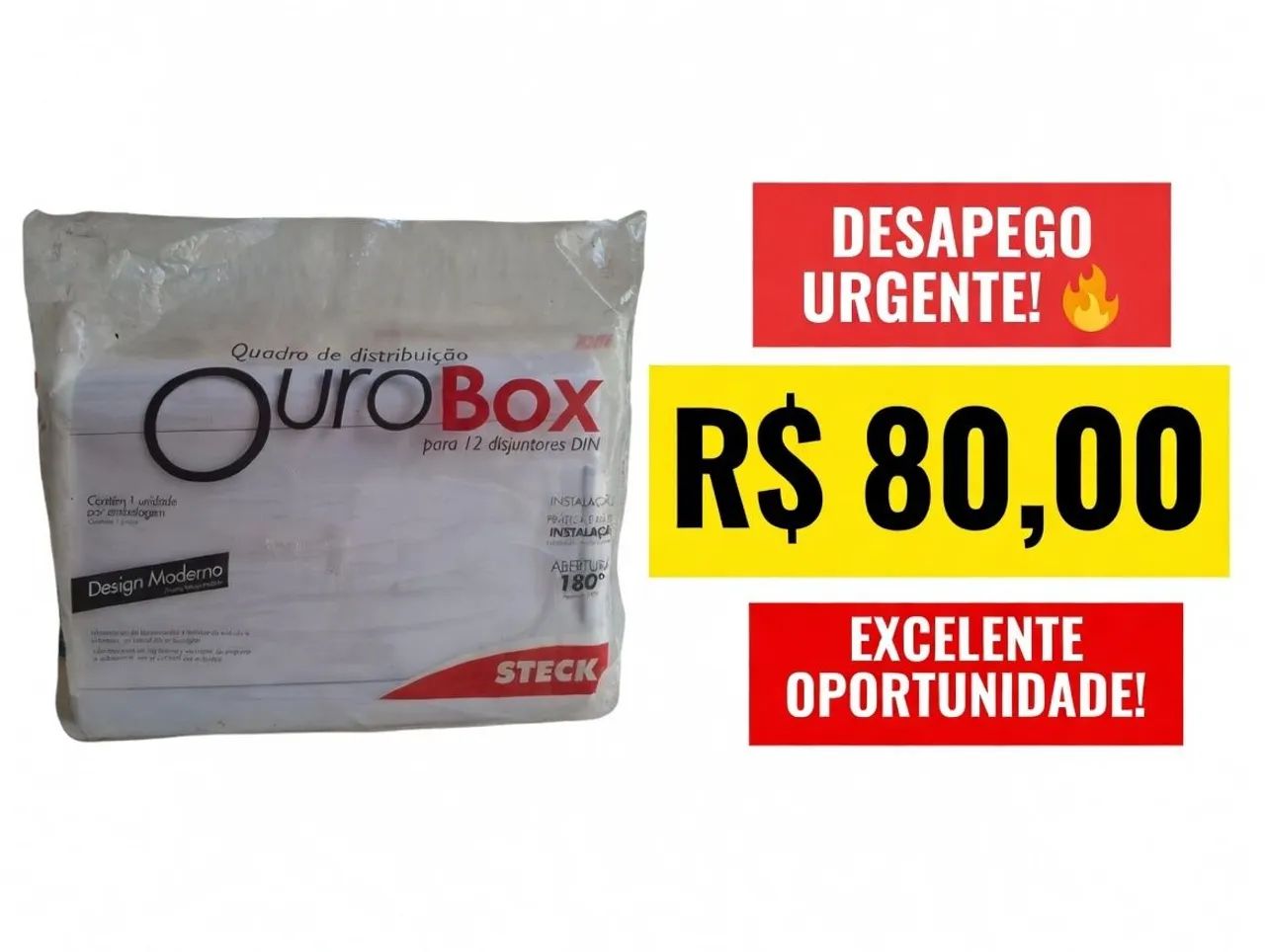 URGENT CLEARANCE? OuroBox Steck 12-DIN Distribution Board – BRAND NEW