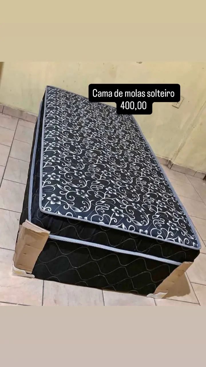 CAMA DE MOLAS SOLTEIRO @ 