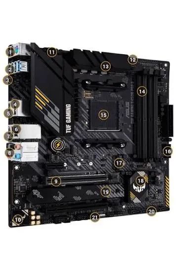 B450 pro s Asus tuf gaming 