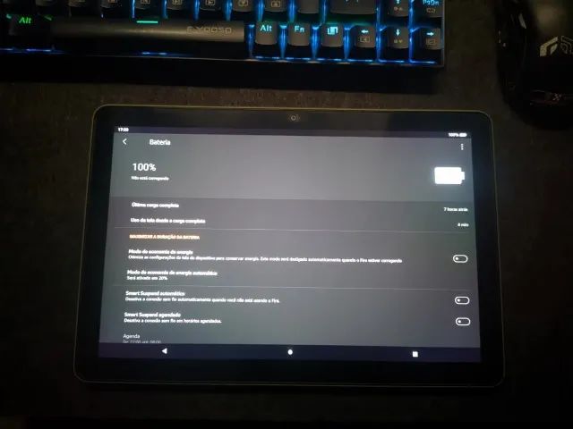 Tablet Amazon Fire HD 10 32GB / 3GB RAM / Octa core - Impecável com Capa e Película - Foto 4