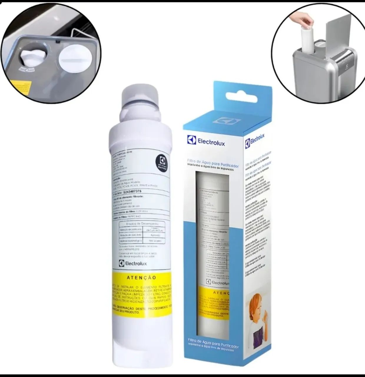 Refil para filtro Eletrolux 