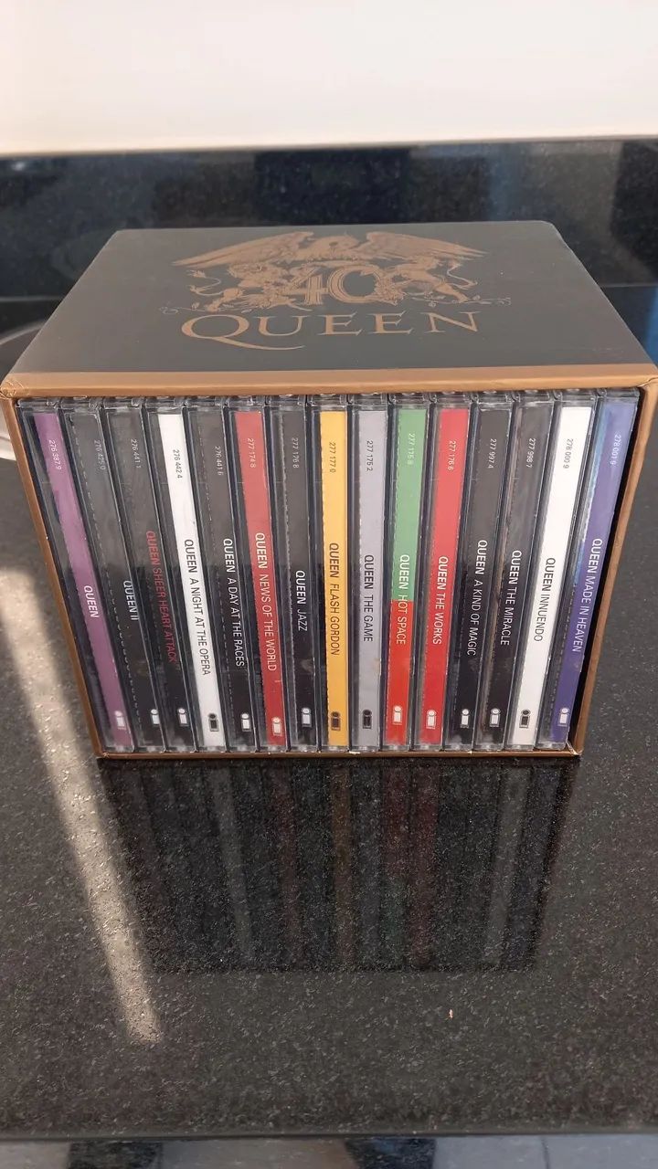 CD BOX Queen 40 anos Edição Limitada - CDs, DVDs etc - Jardim