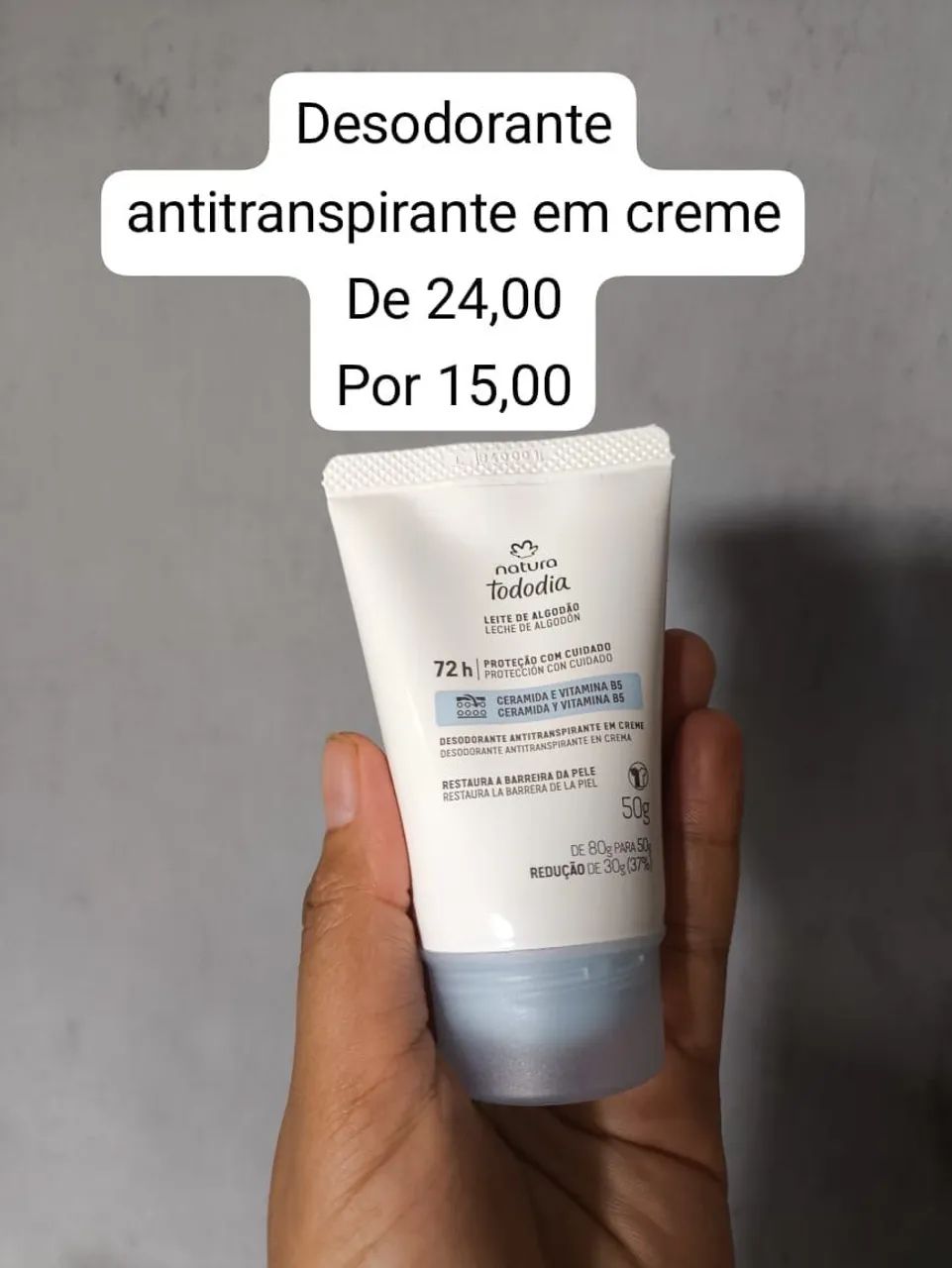 Desodorante em creme Natura - Foto 2