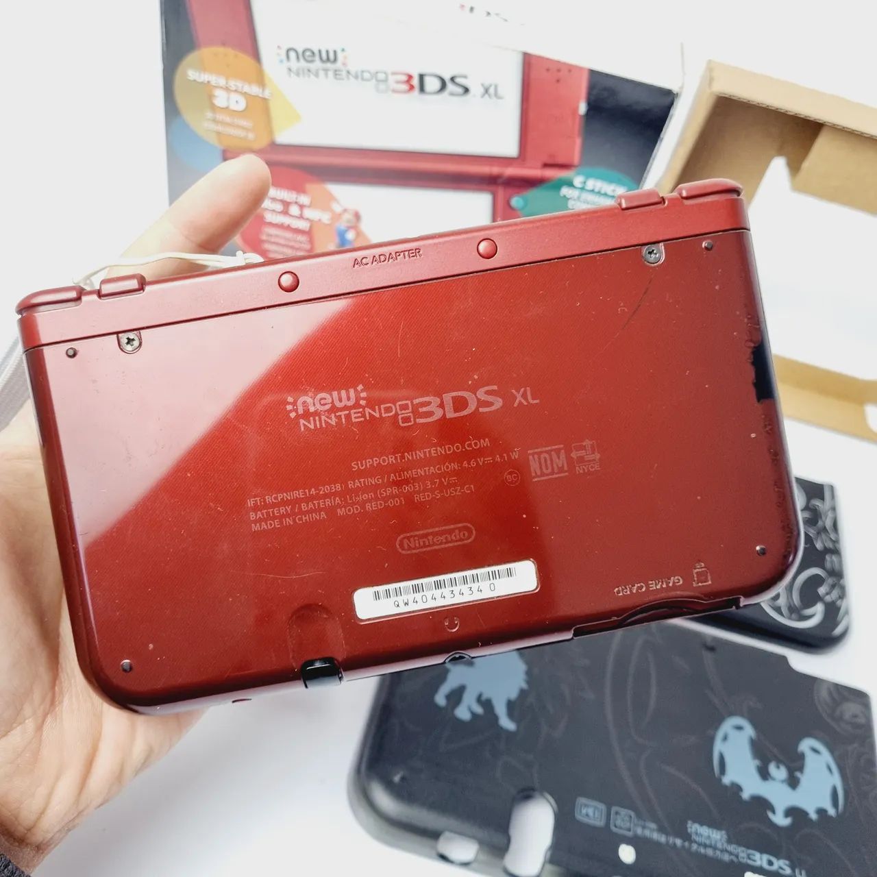 CONSOLE NEW 3DS XL RED DESBLOQUEADO - Foto 5