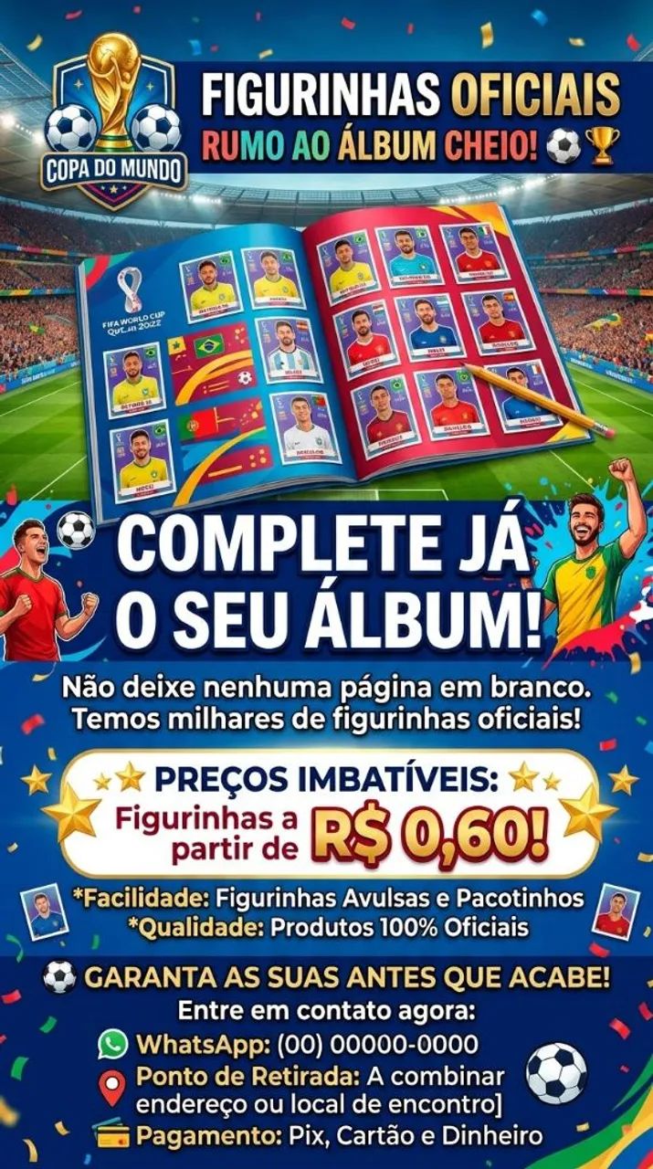Figurinhas copa 2026