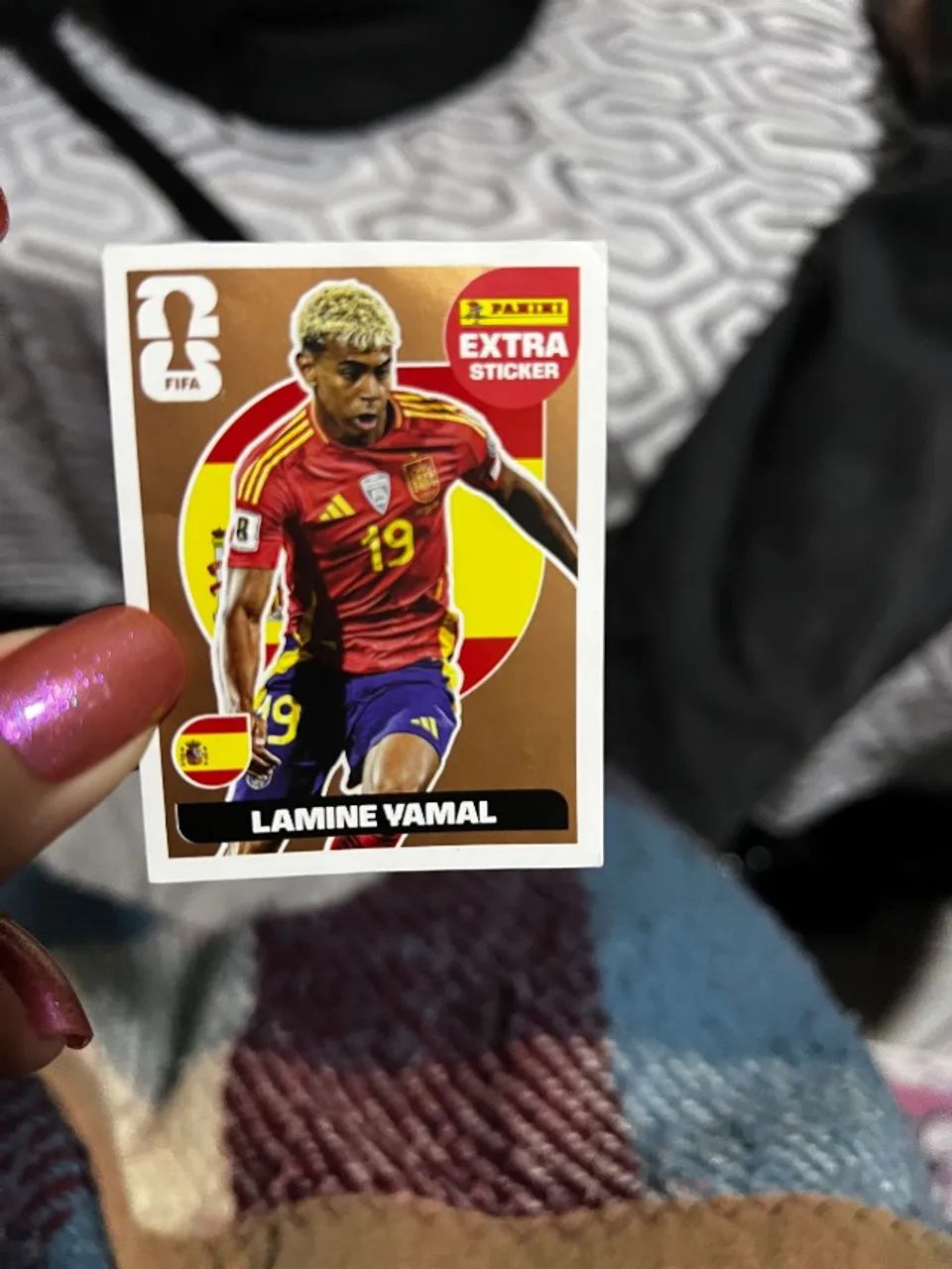 Figurinha Bronze Lamine Yamal - Foto 2