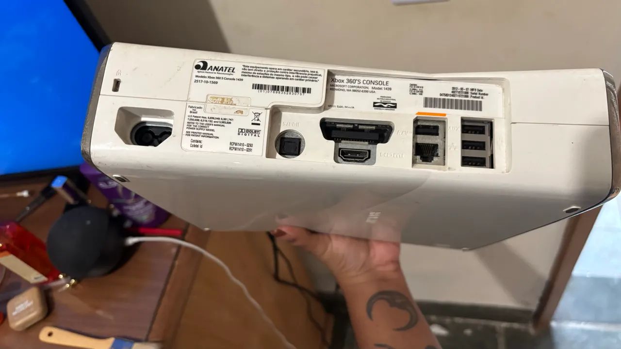  Xbox 360 Branco - Com kinect - Foto 4