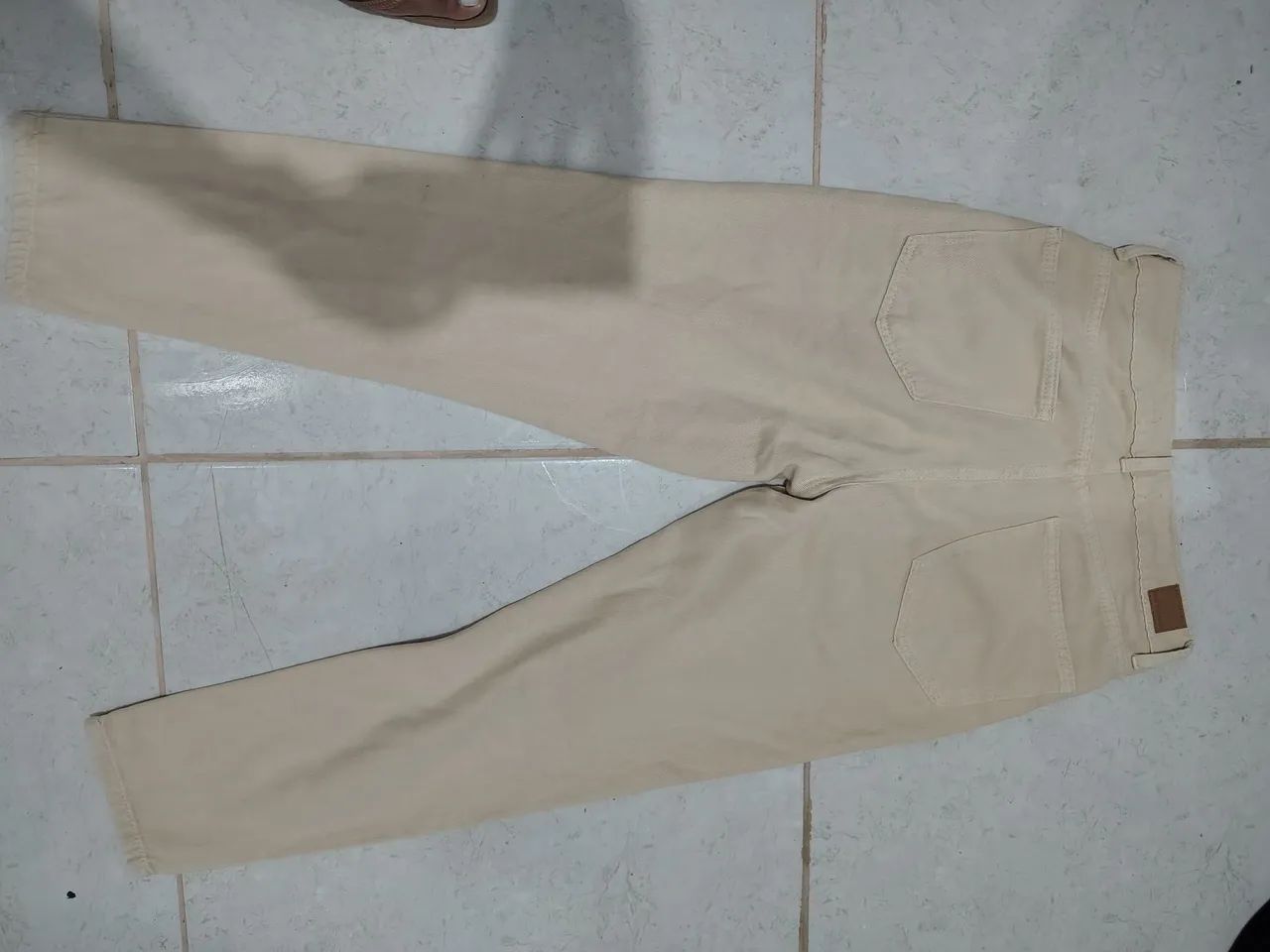 Calça feminina bege MoM Tam 38 - Foto 4