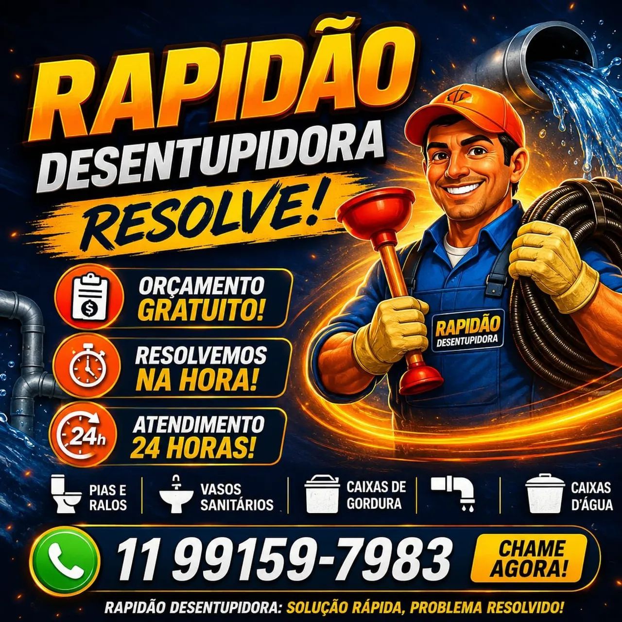 Desentupidora Rapidão Barueri - Foto 5