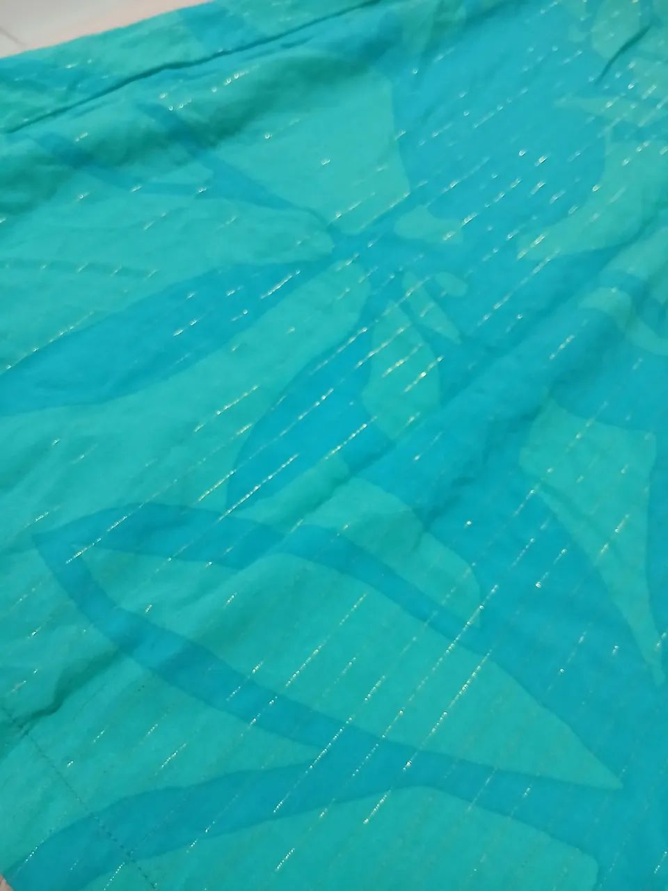 Vestido longo azul  - Foto 2