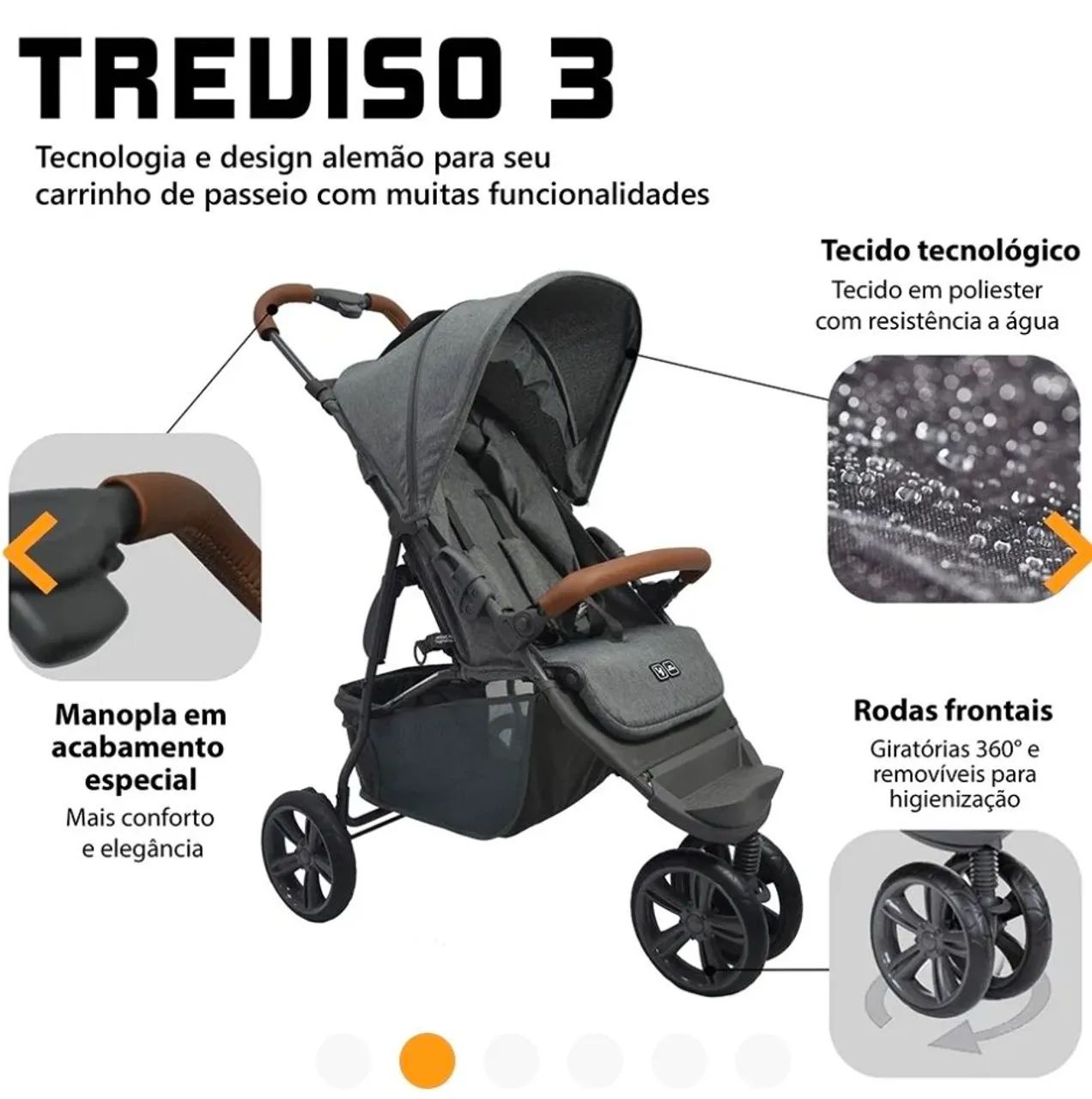 Carrinho Treviso 3 ABC Design