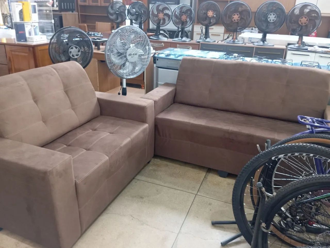 Conjunto de sofá novo 