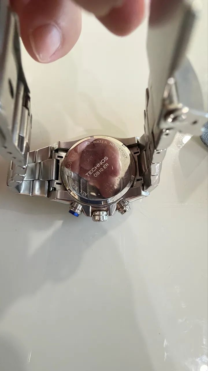 Relógio Technos Masculino Cronógrafo - Foto 5