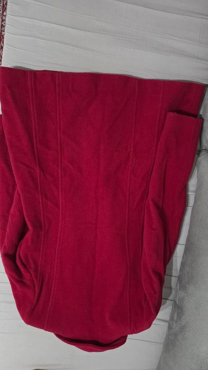 Blazer casaco vermelho  - Foto 3