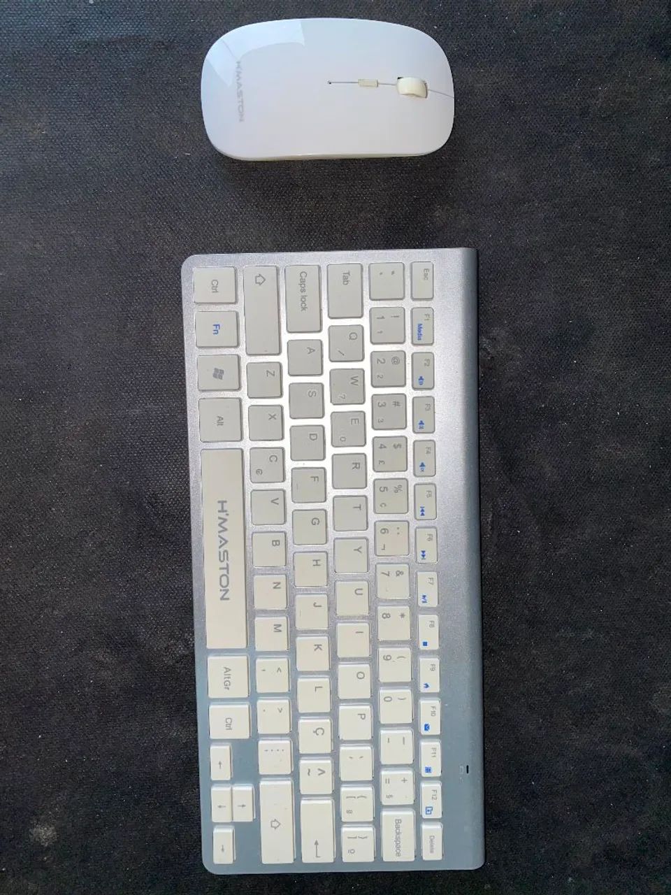 Kit teclado+mouse sem fio H'Maston 