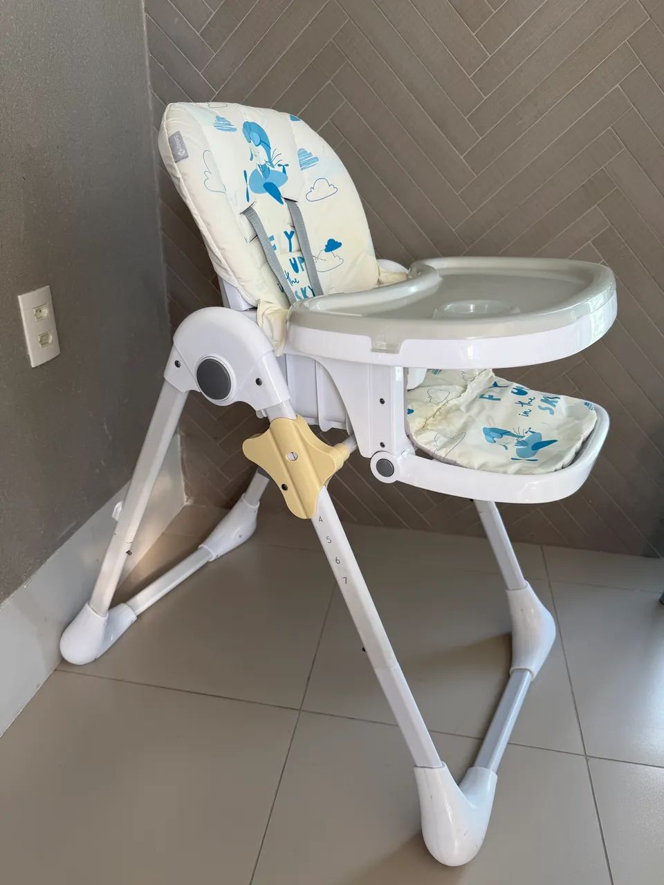 Cadeira de alimentação de bebê safety