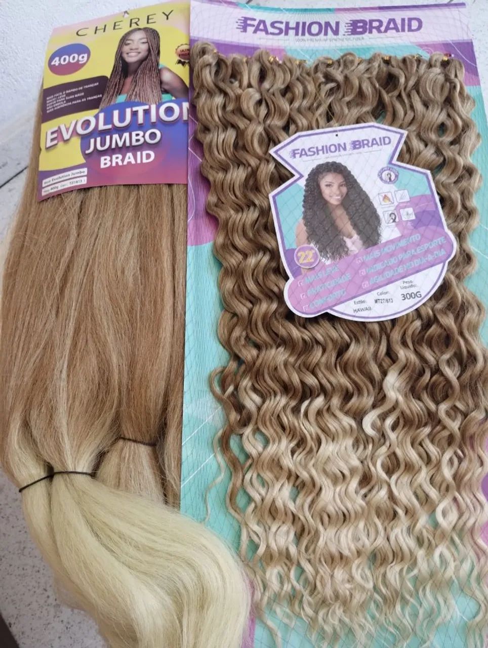 Kit Jumbo + Bio orgânico tranças com cachos - Foto 5