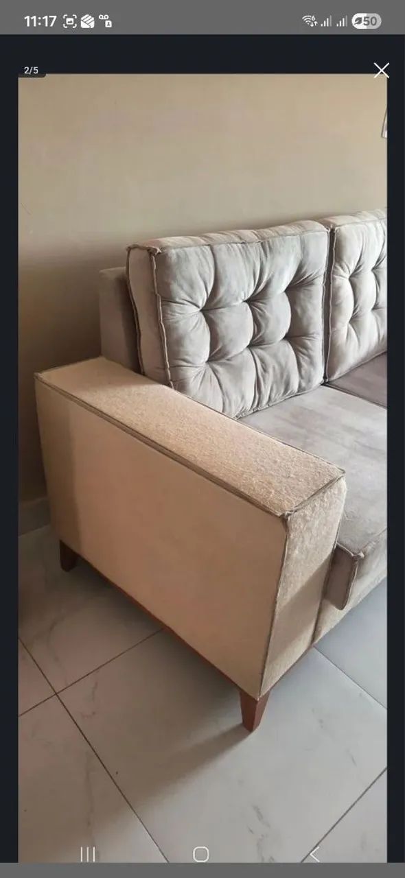 Vendo Sofa Retrô  - Foto 5