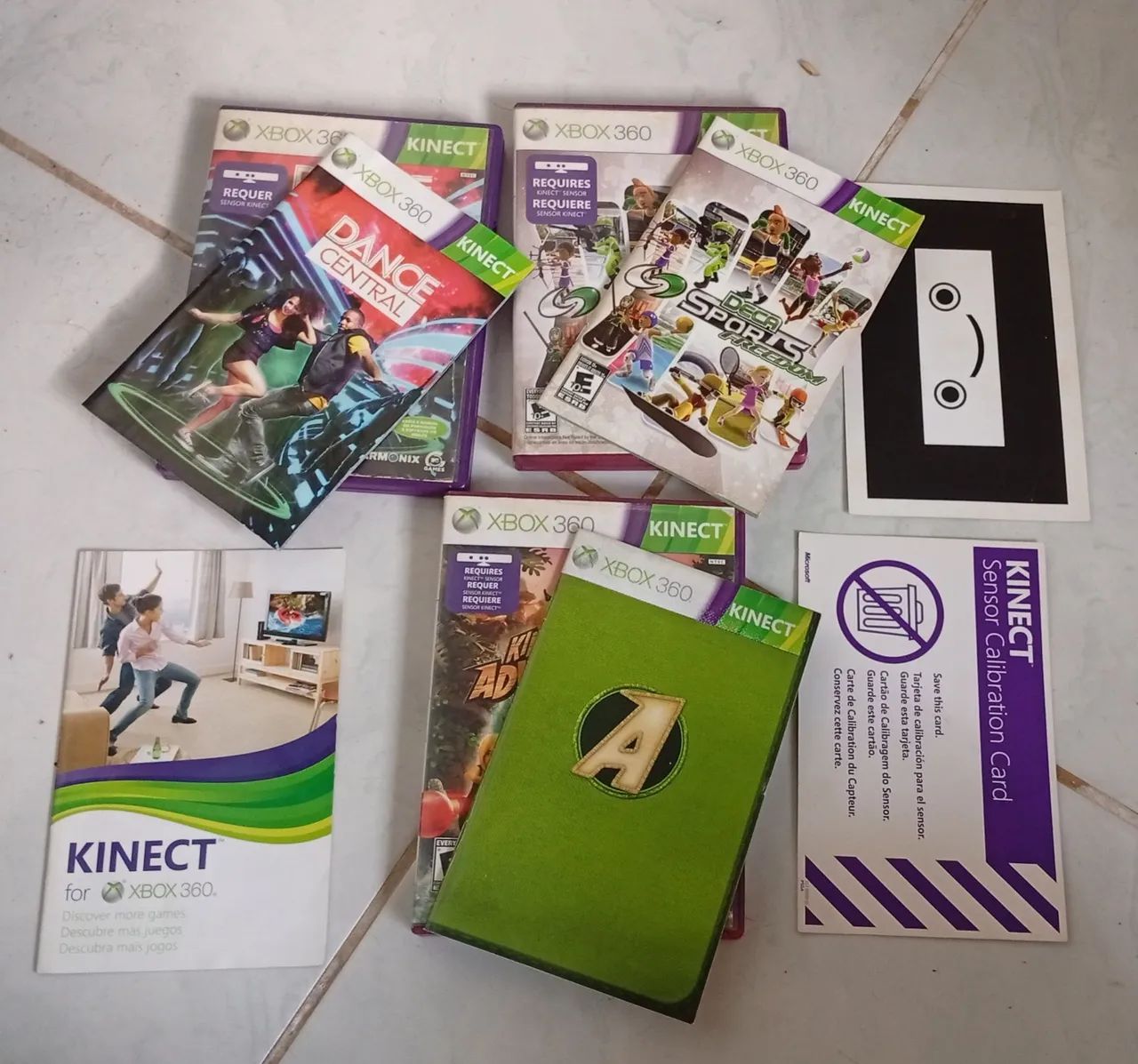 Xbox + Kinect + jogos 