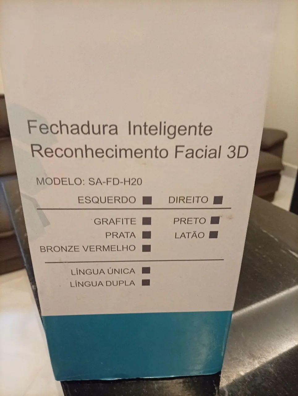 Fechadura inteligente com câmera wi-fi  - Foto 4